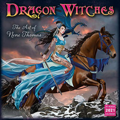View KINDLE 📥 2021 Dragon Witches The Art of Nene Thomas 16-Month Wall Calendar by