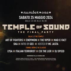 The Gex @ Temple of Sound -- Discoteca Number One (Bs)  25 - 05 - 2024 - live recorded by ManuTekno