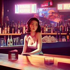 Dana At The Mafia Bar