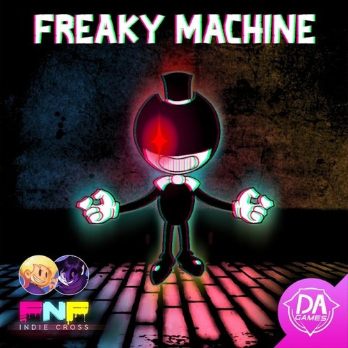 FNF Indie Cross Bendy - Freaky Machine (FC) (4k) 