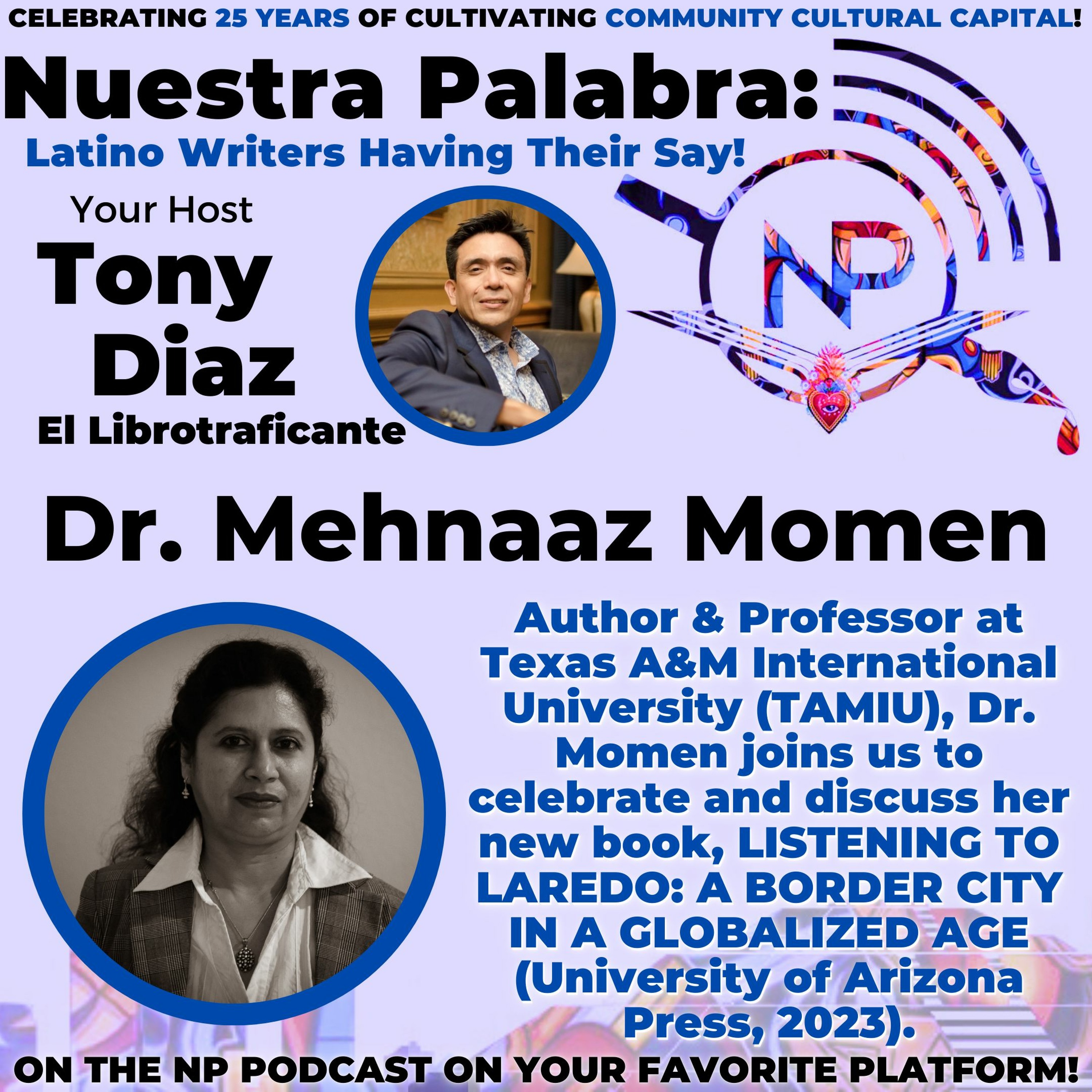 Nuestra Palabra: Latino Writers Have Their Say w/ Tony Diaz