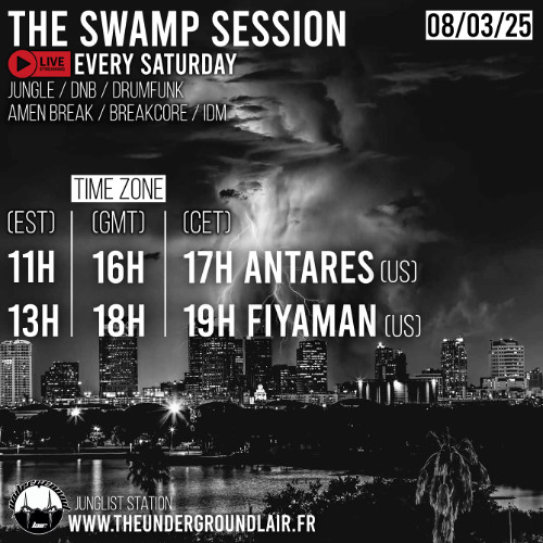 Antares - LIVE on The Underground Lair - The Swamp Session 8.3.25