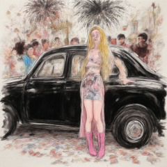 Fireworks,fumer,black