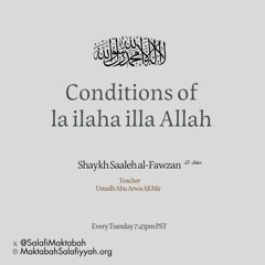 Conditions Of Kalimah - Abu Arwa 01