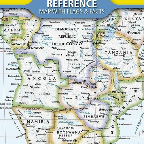 Stream episode DOWNLOAD/PDF National Geographic Africa Map (folded with