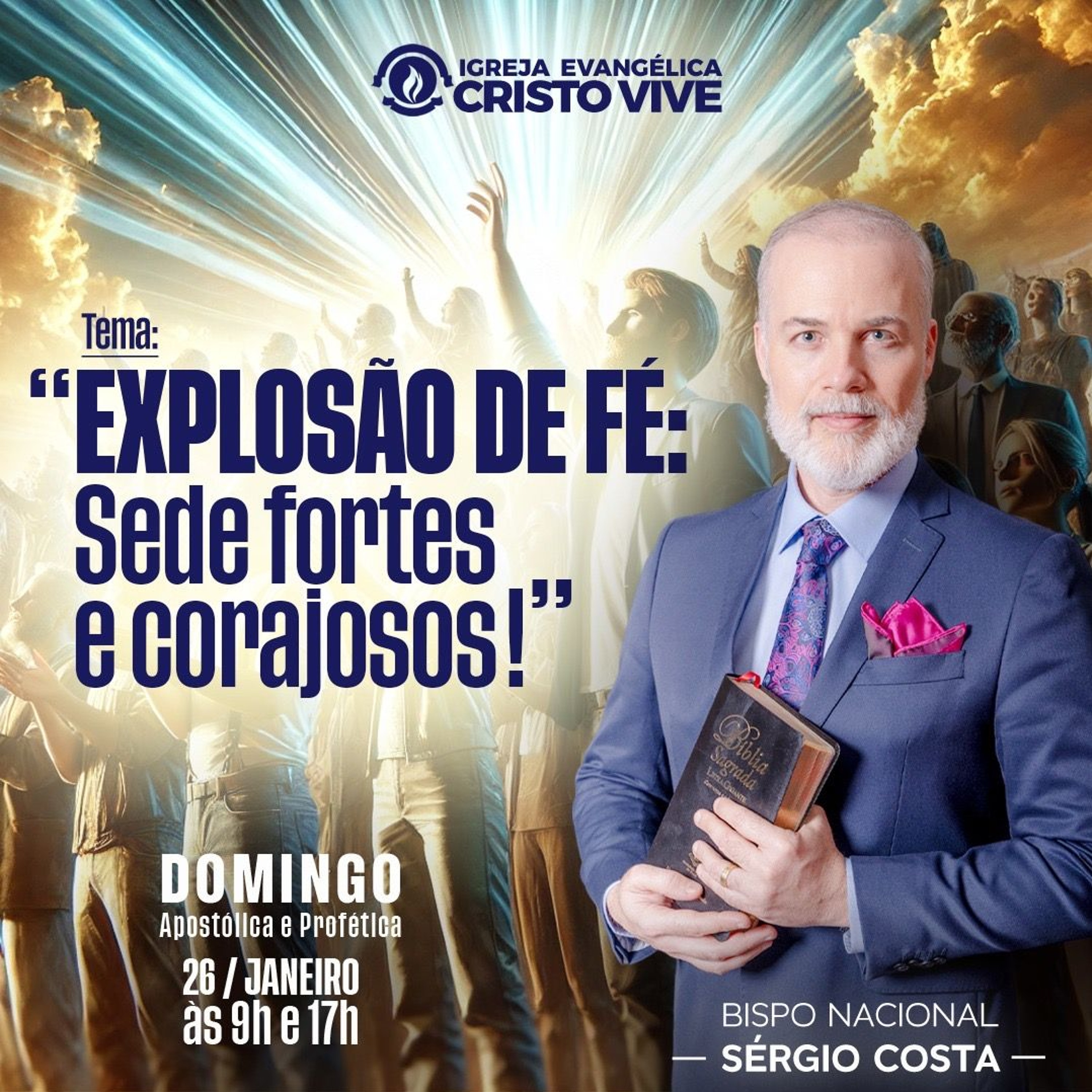 Igreja Evangélica Cristo Vive - Ap. Miguel Ângelo