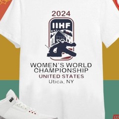 Iihf World Women’s Hockey Championship United States Utica Ny 2024 T-Shirt