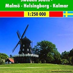 Schweden Süd - Malmö - Helsingborg - Kalmar. Autokarte 1:250.000 Ebook