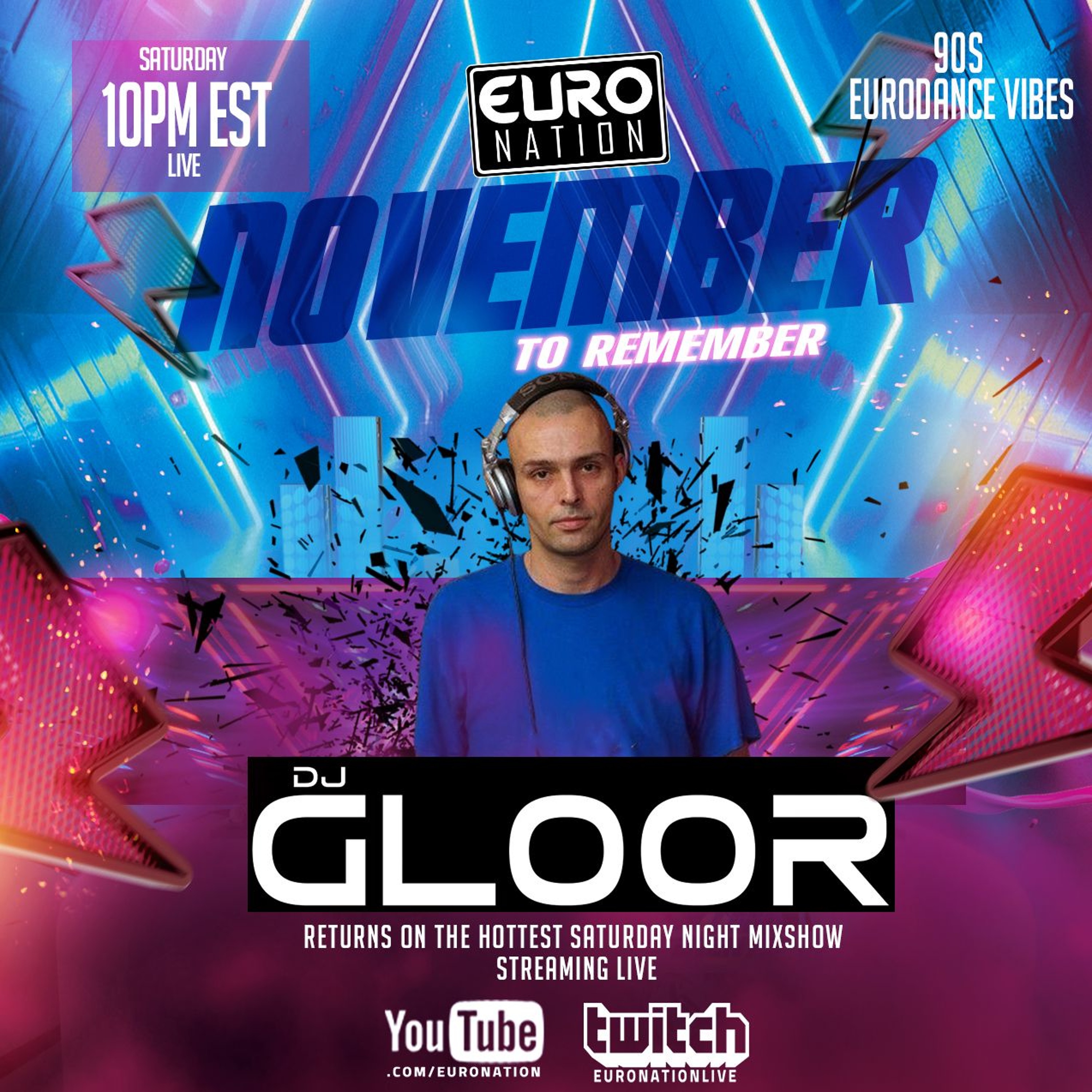Euro Nation November 9, 2024 (DJ Gloor) episode artwork