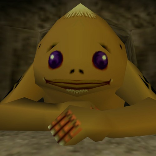goron face stupid look at its stupid face omg