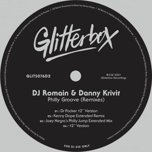 DJ Romain & Danny Krivit 'Philly Groove (Dr Packer 12” Version)' - Out 09.07