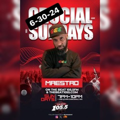NEW VIBEZ AT 9 DANCEHALL MIX ON THE BEAT 1055 FM 6-30-24