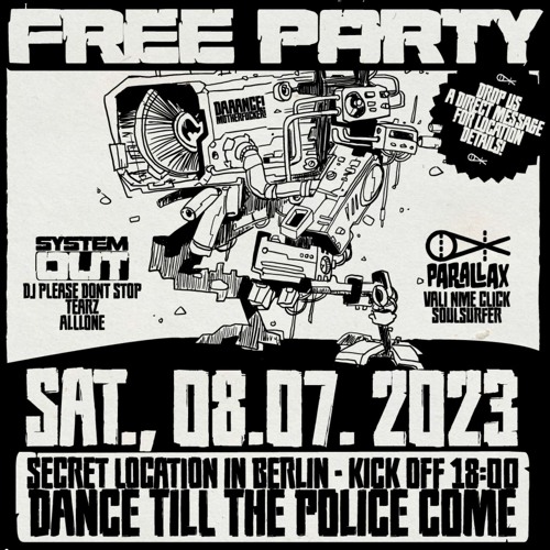 DJ Chromz @ SystemOut X Parallax Free Party - 08/07/2023