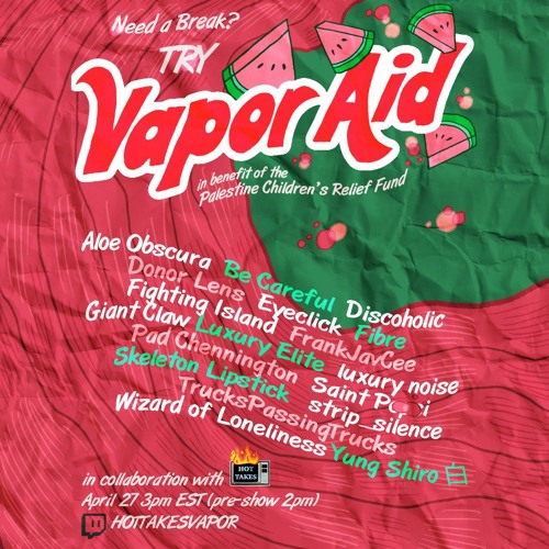 Vaporaid Event Livestream (breakcore DJ set)