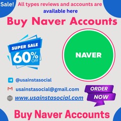 100% Phone, Email & Korean Verified Buy Naver Accounts –