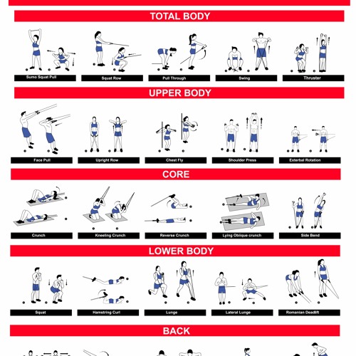 Stream Resistance Band Exercises Chart Pdf From PropcioWnero Listen 