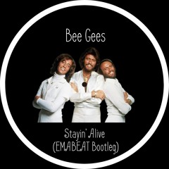 Bee Gees - Stayin' Alive (EMABEAT Bootleg) (F1 Master)
