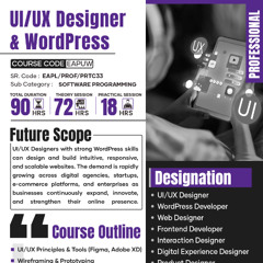 UI UX Designer & WordPress - Elysium Academy - Professional Course (தமிழ்)