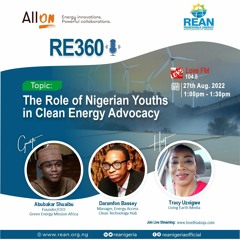 #RE360: The Role of Nigerian Youths in Clean Energy Advocacy