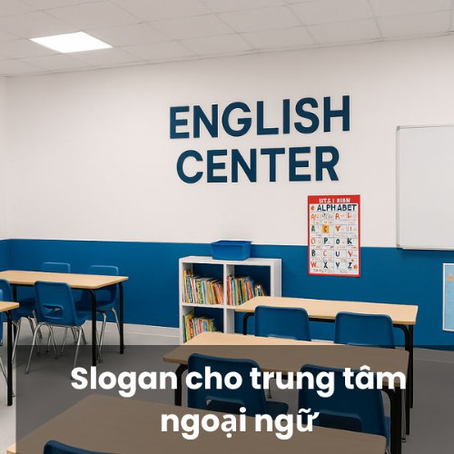 Su hap dan cua mot slogan cho trung tam tieng anh