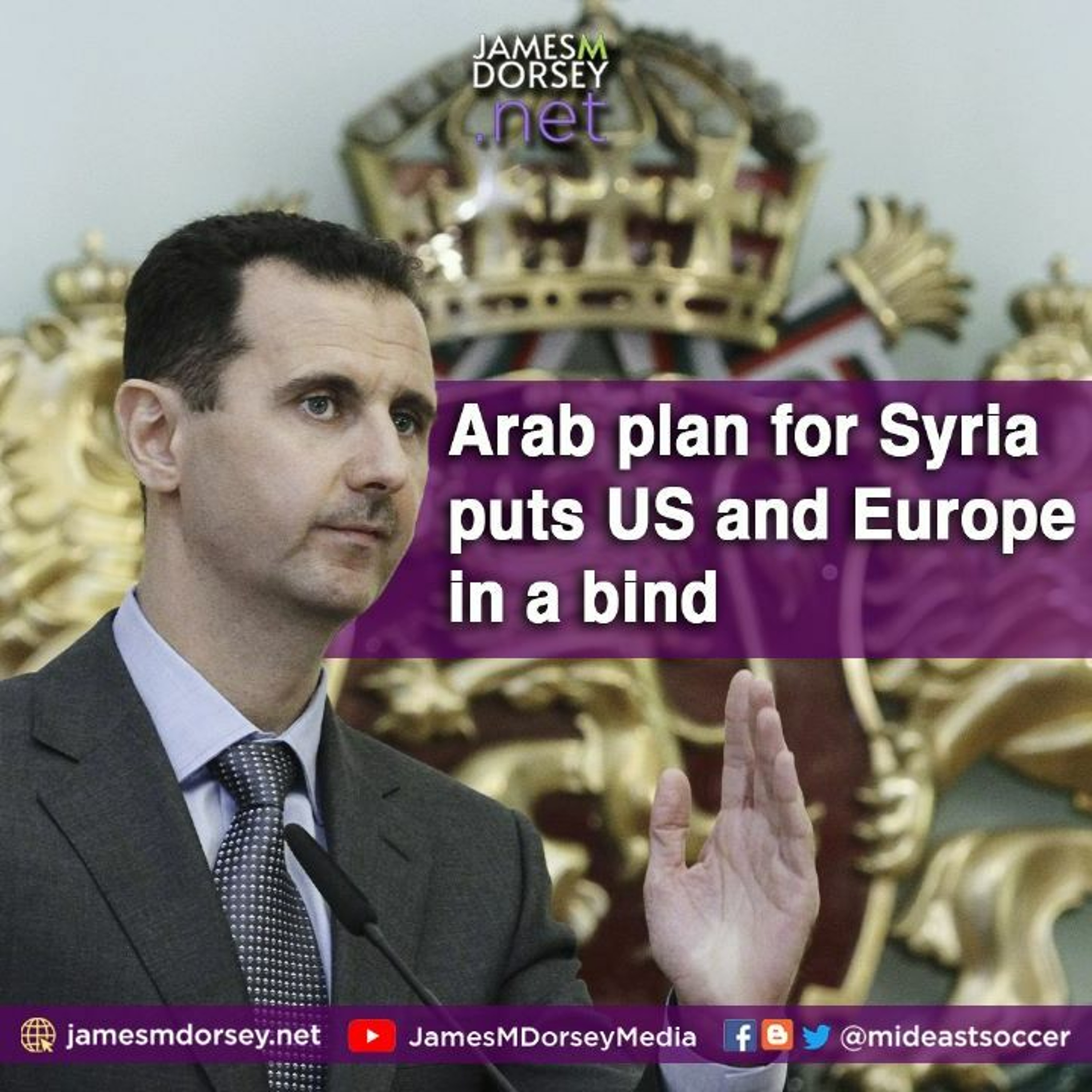 Arab Plan For Syria Puts US And Europe In A Bind