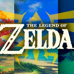 Legend Of Zelda • FULL Relaxing Music (Rain + Waves + Night)