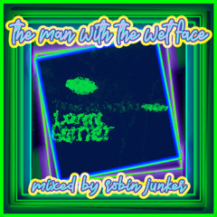 the man with the wet face