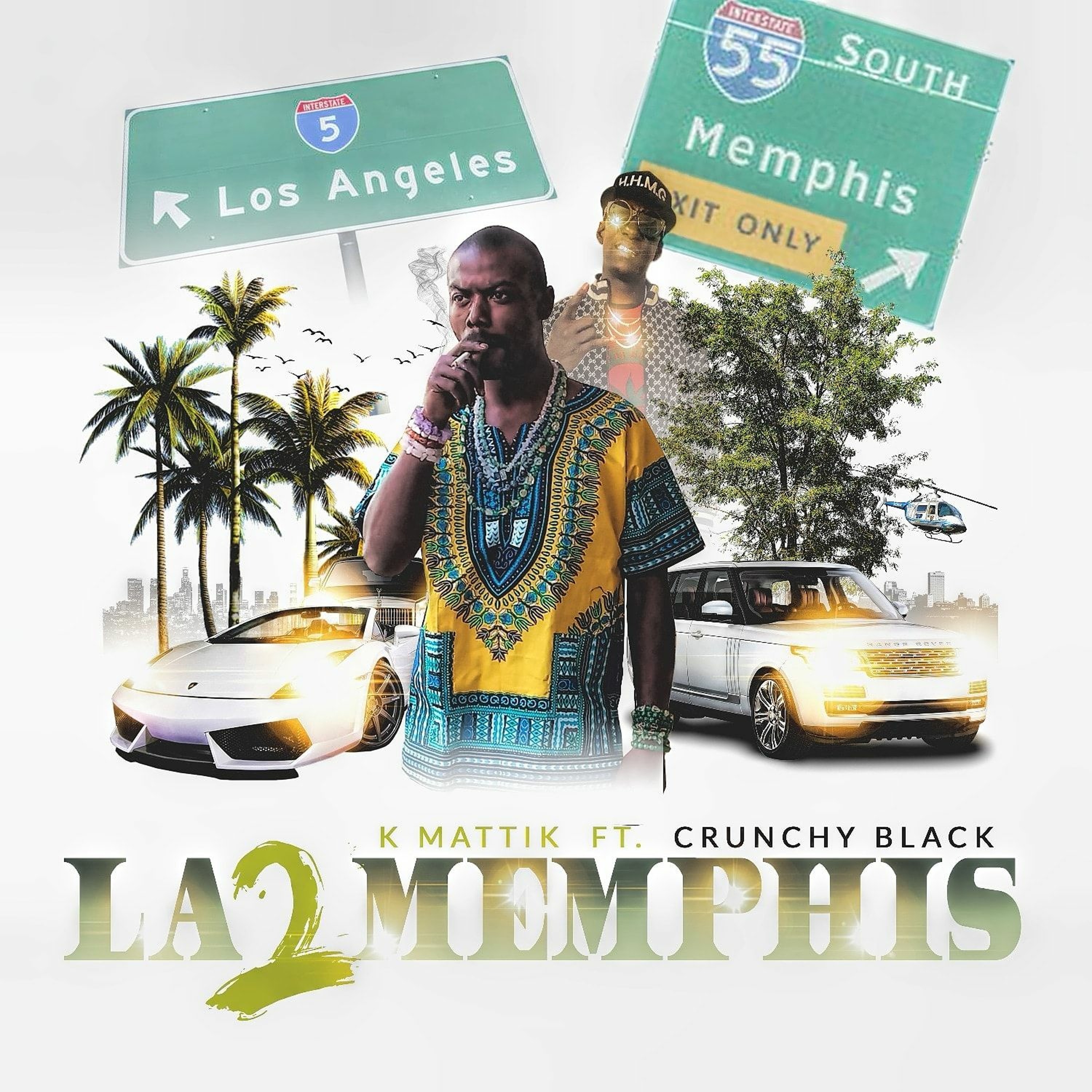 KMATTIK x Crunchy black of three6mafia La to memphis
