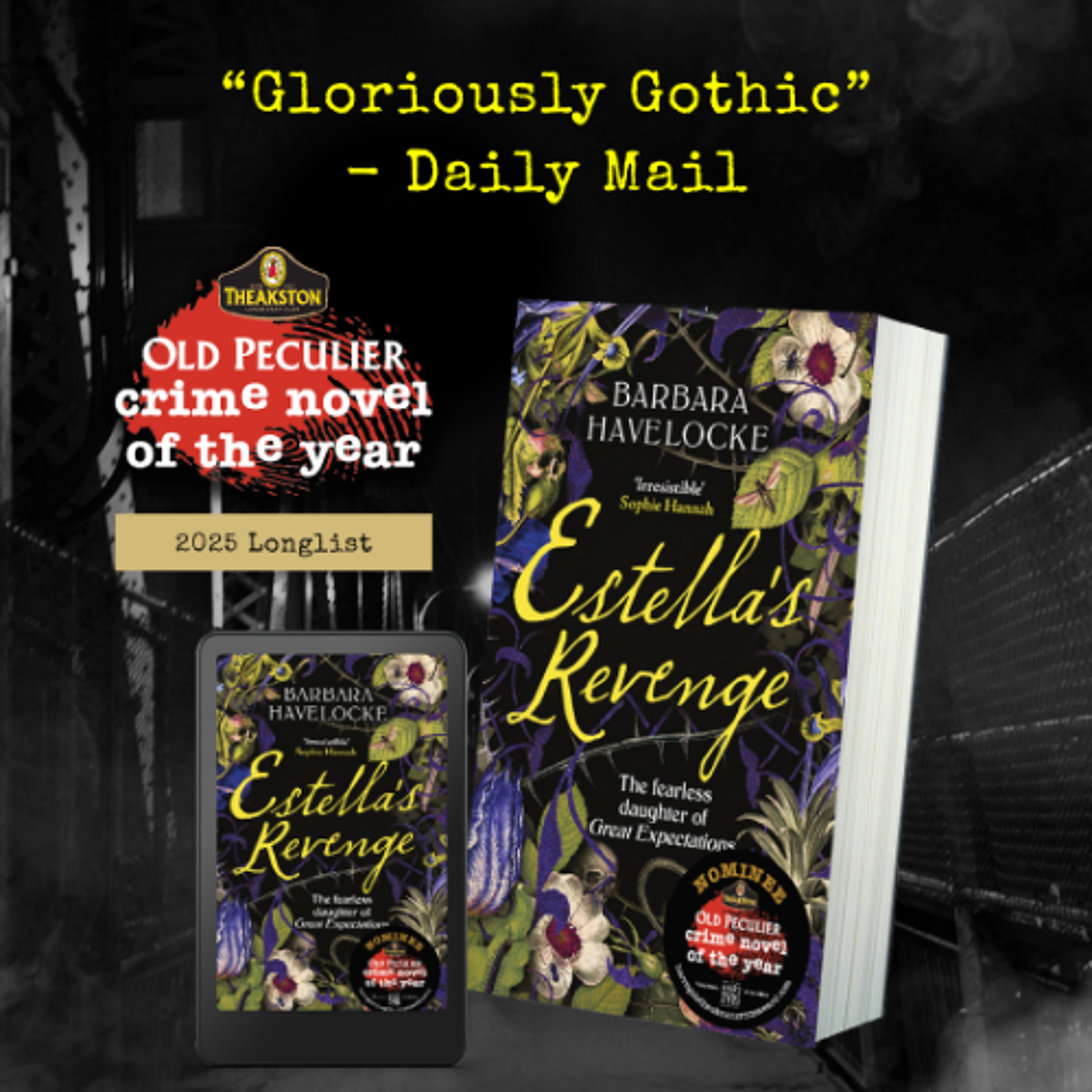 Barbara Havelocke – Theakston Old Peculier Crime Novel of the Year Award 2025 Longlist Interview episode artwork