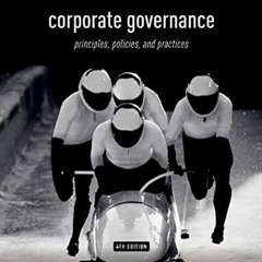 [Get] EPUB KINDLE PDF EBOOK Corporate Governance: Principles, Policies, and Practices by  Bob Tricke