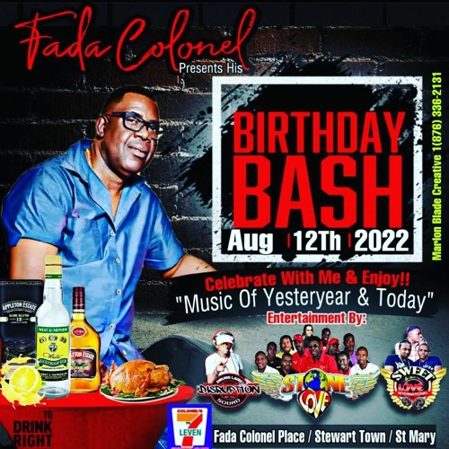 STONE LOVE AT FADA COLONEL'S BDAY BASH 12TH AUGUST 2022 PT 1