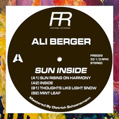 PREMIERE: Ali Berger — Mint Leaf (Original Mix) [Fixed Rhythms]