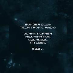 johnny Crash sunder club peak time live sett microfon felvétel!