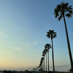 Blue road