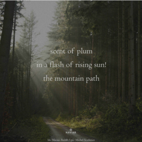 NaviarHaiku602_the mountain path