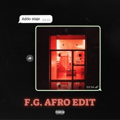 Le - One - ADDO STAJE (F.G. AFRO EDIT)