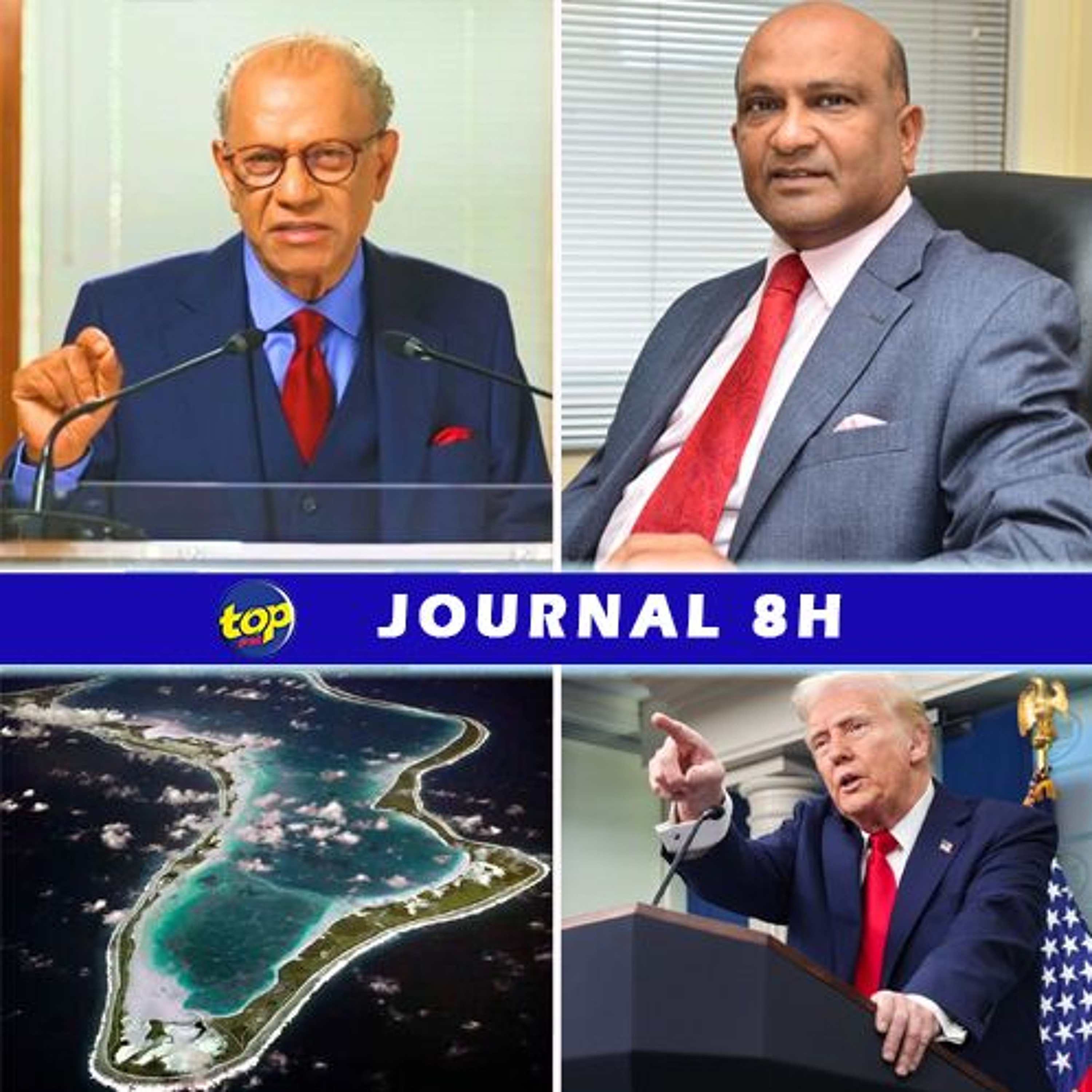 Le journal de 8H de ce lundi 03 février 2025