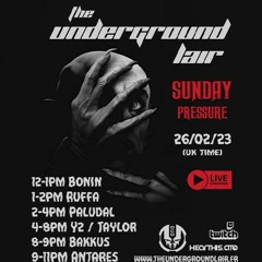 Bonin Guest Mix / The Underground Lair  26/02/23  12-1PM