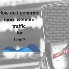 How do I generate more website traffic for free?
