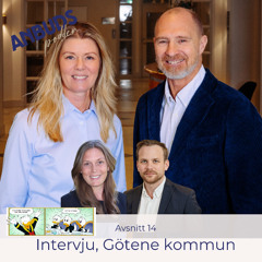 Avsnitt 14 | Vad har Kalle Anka och Anbudspodden gemensamt - Götene kommun om dialog, företagsklimat och samverkan