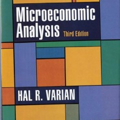 [Read] EPUB KINDLE PDF EBOOK Microeconomic Analysis, Third Edition by  Hal R. Varian