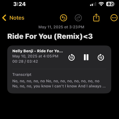 Ride For You Remix