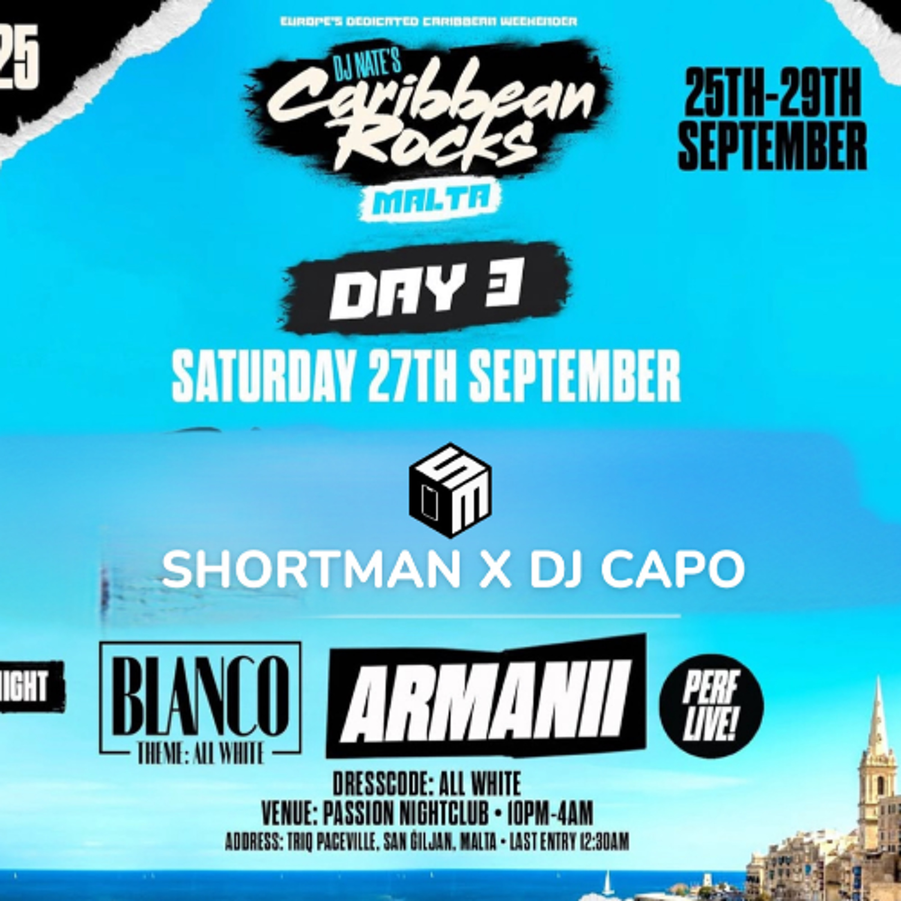 CARIBBEAN ROCKS MALTA - CAPO X ITSDJSHORTMAN episode artwork