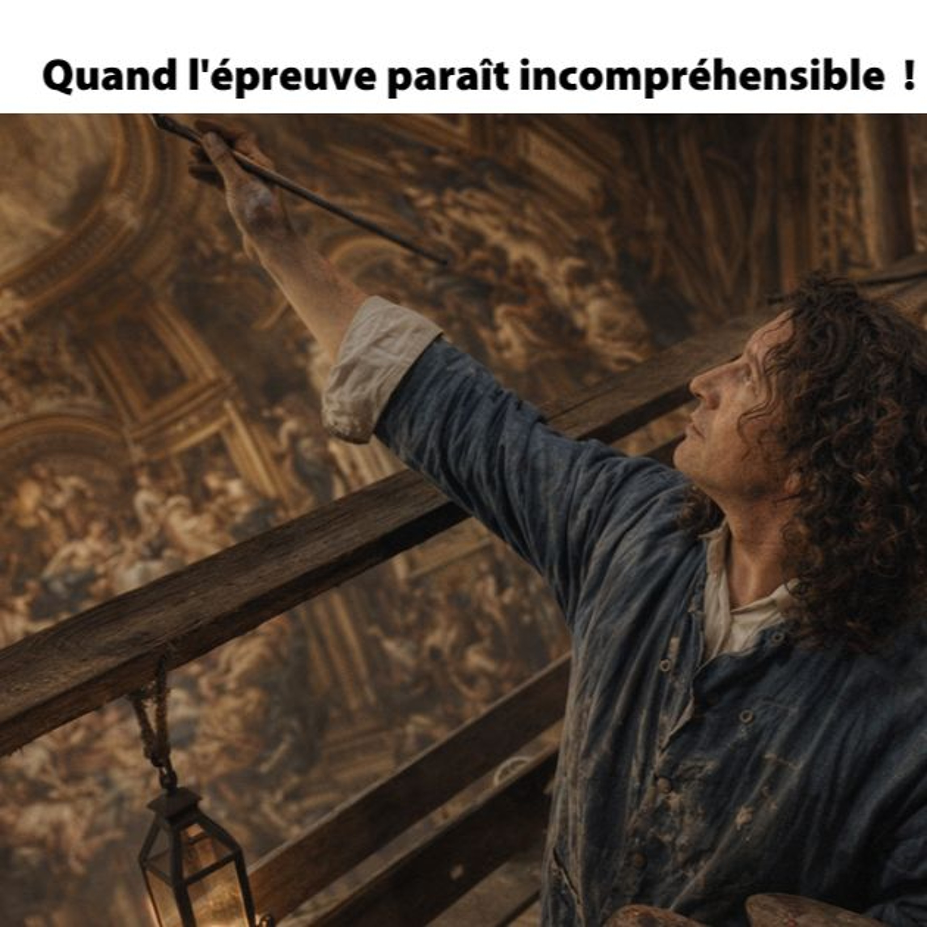 Quand l'épreuve parait incompréhensible ! 42