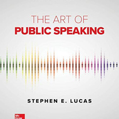 FREE PDF 📒 Loose Leaf for the Art of Public Speaking by  Stephen Lucas [EBOOK EPUB K