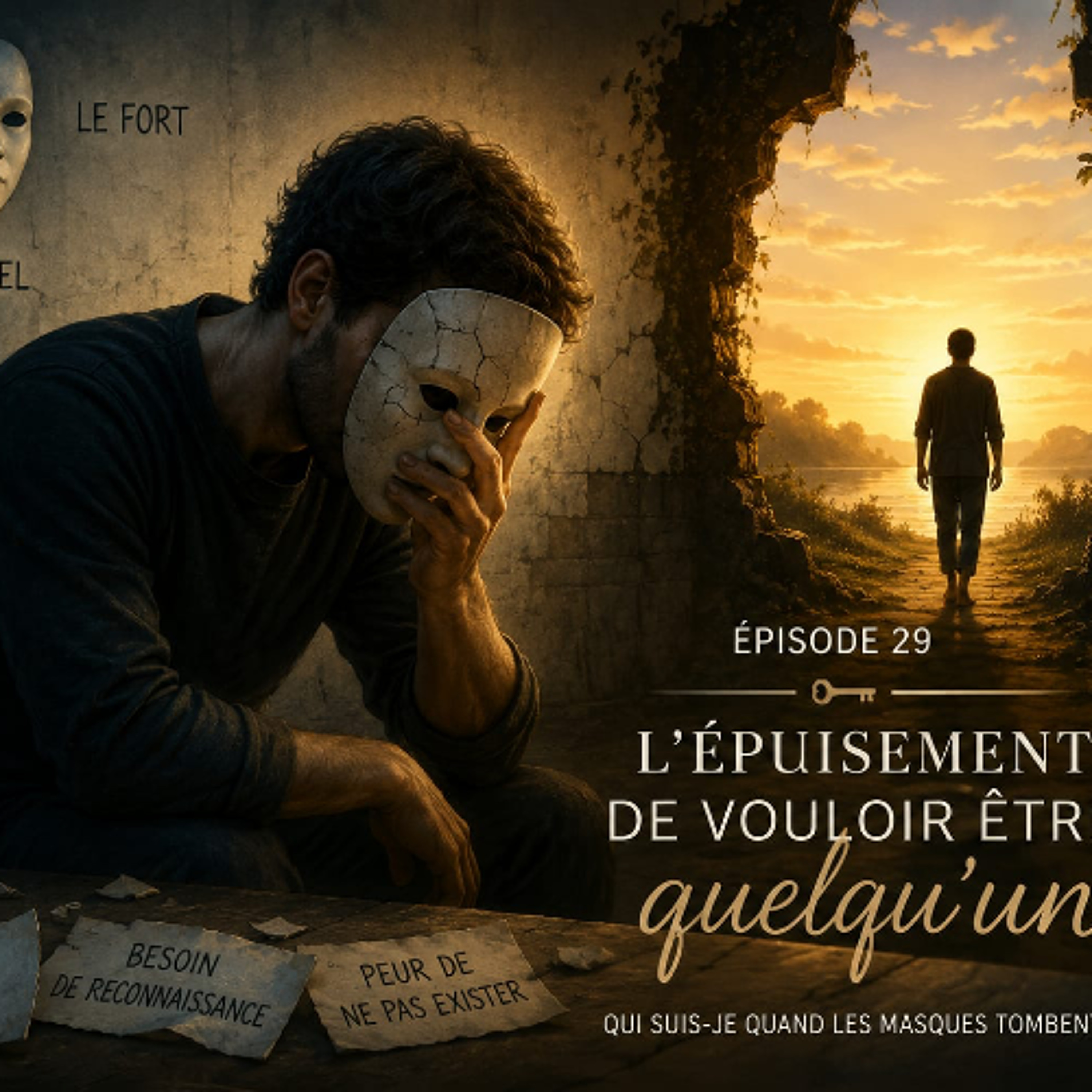 LES CLÉS DE L'ÊTRE - L’épuisement de vouloir être quelqu’un (mercredi 13 mai 2026) episode artwork