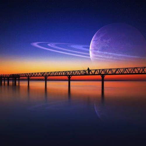 The Moon Looks On Down