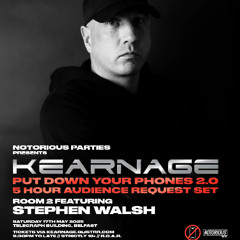 Stephen Walsh Live @Kearnage 2.0 PDYP Belfast Telegraph Building 17/05/25