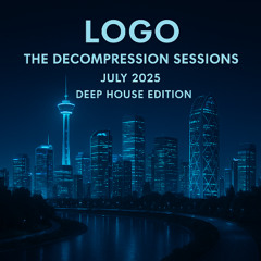 Logo - The Decompression Sessions - July 2025 Deep house edition