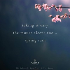 Spring Rain (naviarhaiku530)